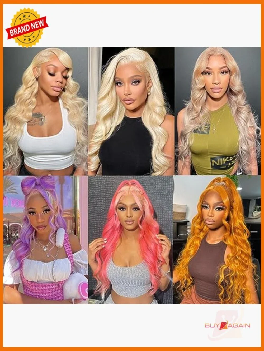 613 Blonde Lace Front Wig Human Hair 13x4 Body Wave Pre Plucked 150% Density 26